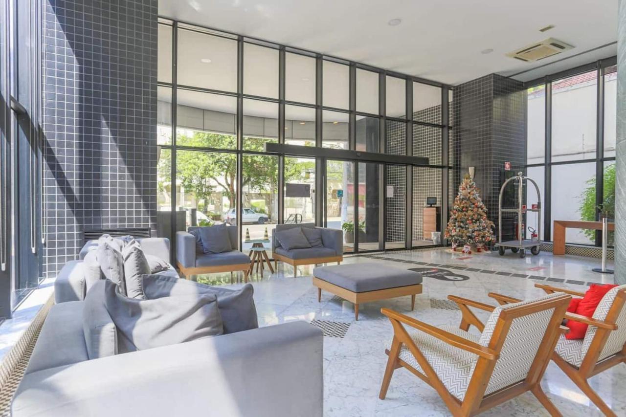 Отель Elegant Flat Jardins - Garagem, Ar Cod, Сан-Пауло Экстерьер фото